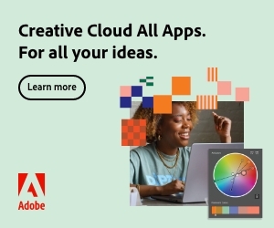 affiliate banner image of Adobe Creative Cloud Advertisment